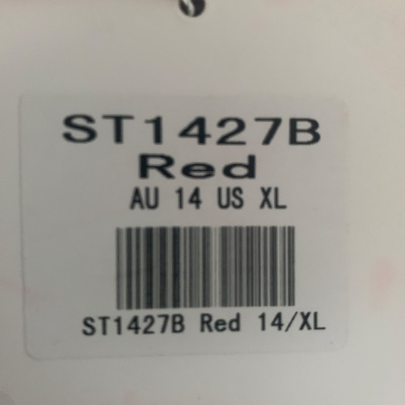 Frilled to meet you mini red dress - Picture 2 of 2